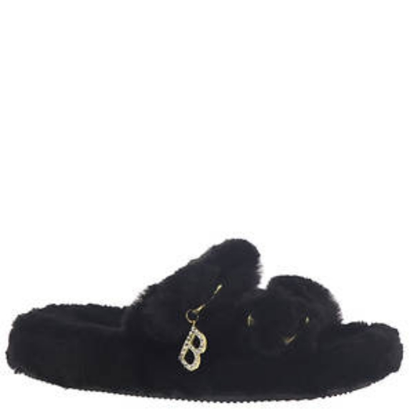 bebe Shoes - bebe| NWOT fanny faux-fur slide sandal